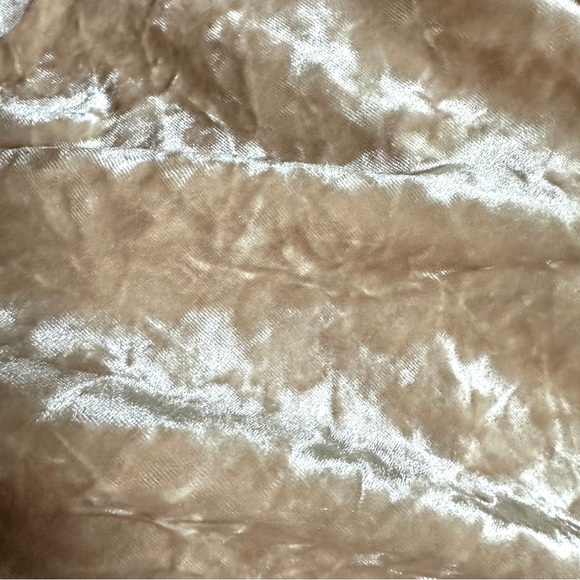 Strappy Cut-Out Crushed Velvet Dress in Blush Size L - Picture 6 of 8